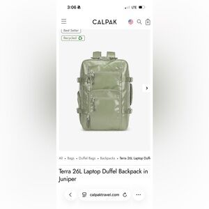 NWT 26L Terra Glossy Women's Backpack